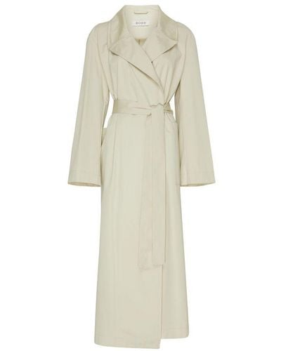 Rohe Long Trench Coat - Natural