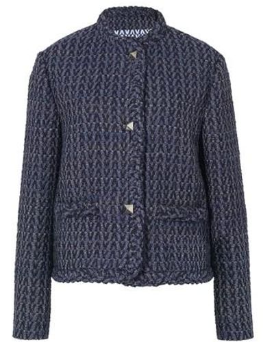 Valentino Tweed Jacket - Blue