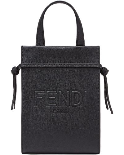 Fendi Sac shopping Go To Mini - Noir