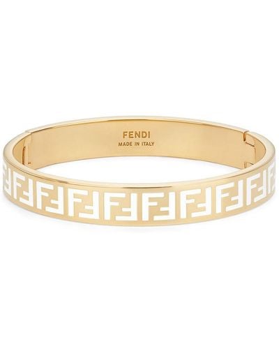 Fendi Ff Bracelet - Metallic