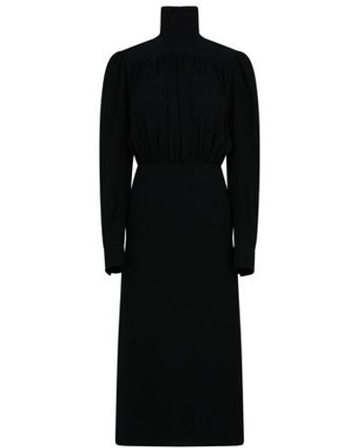 Sportmax Modane Long Dress - Black
