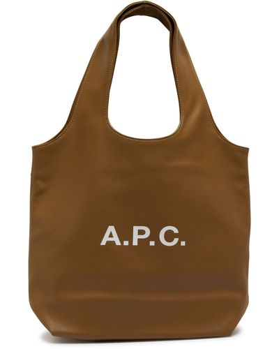 A.P.C. Tote Bag Ninon Small - Grün