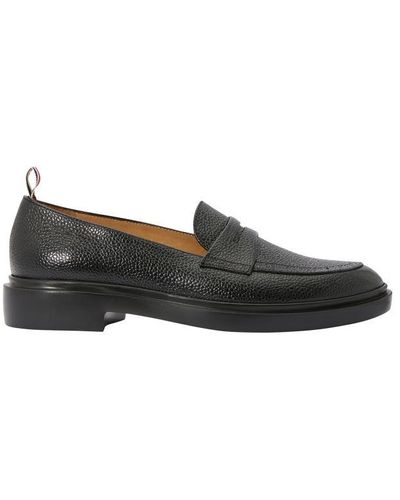 Thom Browne Penny Loafers - Black