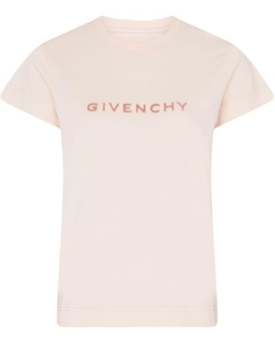 Givenchy Kurzärmeliges T-Shirt - Pink