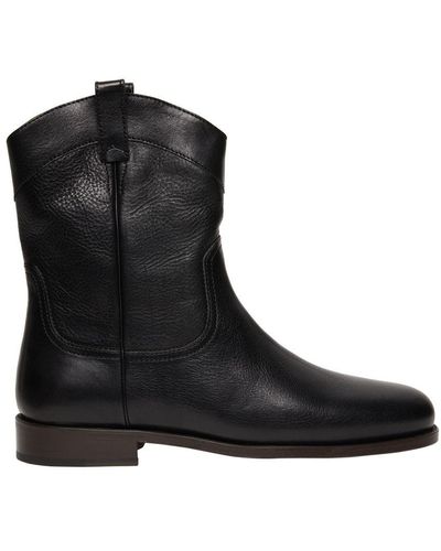 Lemaire Western Boots - Black