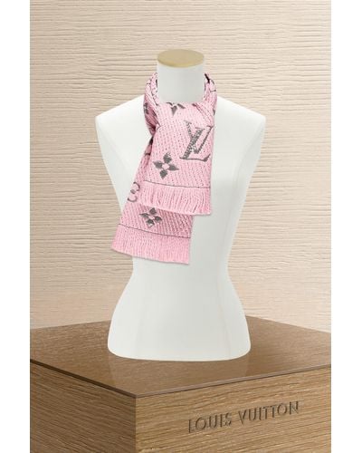 Louis Vuitton Logomania Shine Scarf - Pink