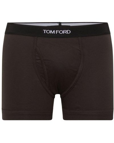 Tom Ford Cotton Briefs - Black