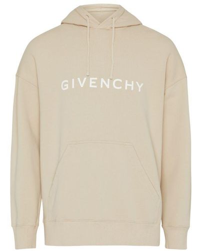 Givenchy Archetype Slim-Fit Hoodie - Natural