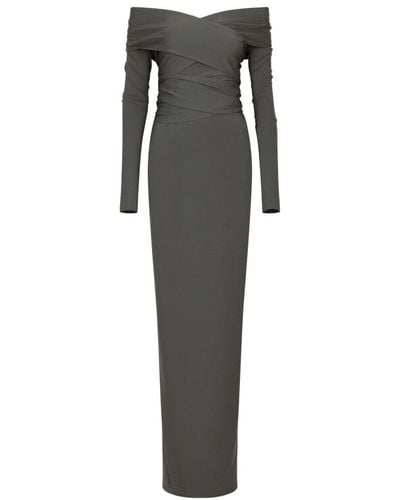 Dolce & Gabbana Kim Stretch Rib Dress - Black