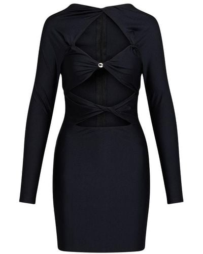 Coperni Cut-out Mini Dress - Black