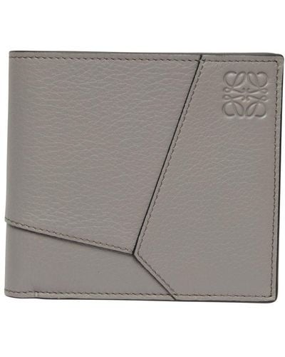 Loewe Bifold Puzzle Wallet - Gray