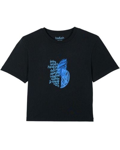 Ba&sh Emine T-Shirt - Black