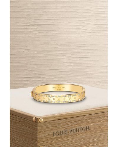 Louis Vuitton Nanogram Strass Bracelet - Metallic