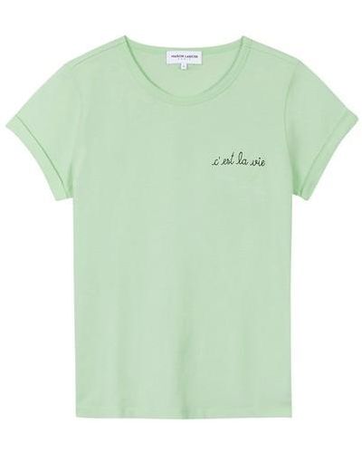 Maison Labiche "c'est La Vie" Poitou T-shirt - Green