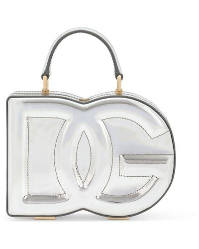 Dolce & Gabbana Umhängetasche DG Logo Box Bag - Weiß