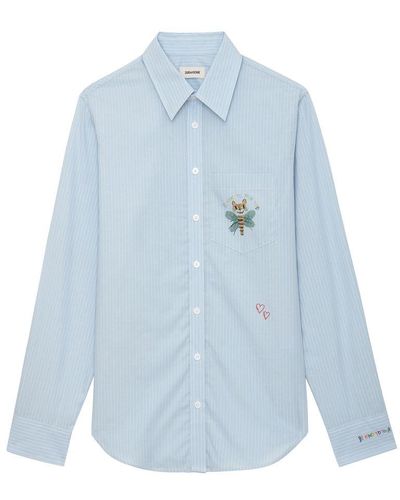 Zadig & Voltaire Taskiz Shirt - Blue