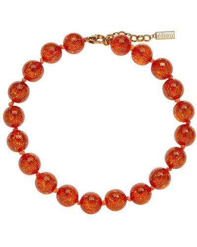 Eliou Wes Necklace - Red