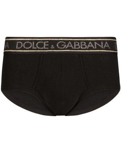 Dolce & Gabbana Stretch Jersey Brando Briefs - Black
