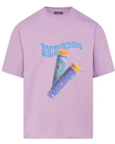 Jacquemus Paisley T-shirt - Purple