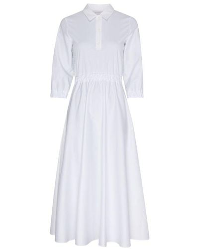 Max Mara Maggio Midi Shirt Dress - White