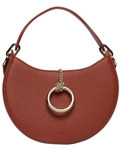 Chloé Arlene Double Wear Bag - Red