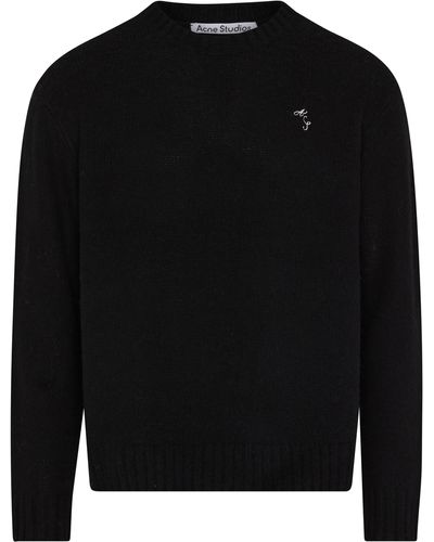 Acne Studios Pull en laine - Noir