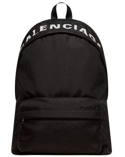 Balenciaga Wheel Backpack - Black