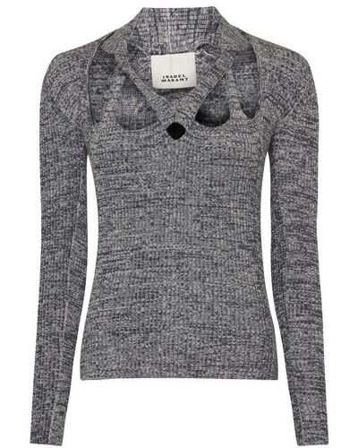 Isabel Marant Zoria Sweater - Grey