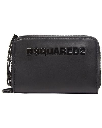 DSquared² Zip Wallet - Black