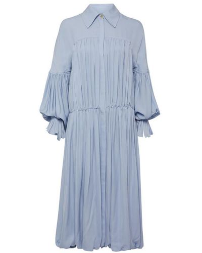 Khaite Colleen Dress - Blue