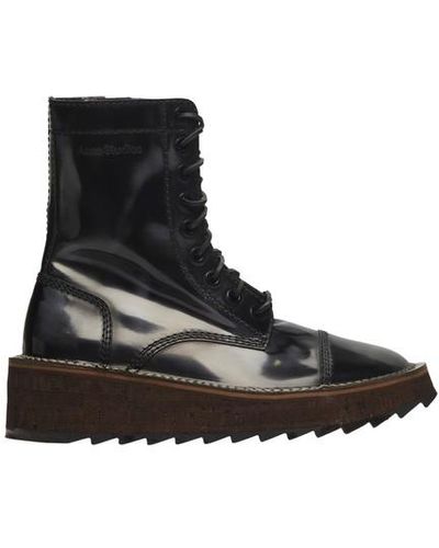 Acne Studios Bottines - Noir