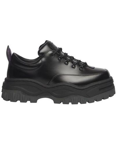 Eytys Angel Leather Trainers - Black