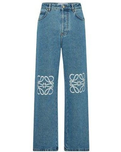 Blue Loewe Jeans for Men | Lyst