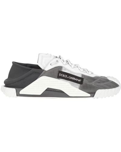 Dolce & Gabbana Ns1 Slip On Sneakers - Gray