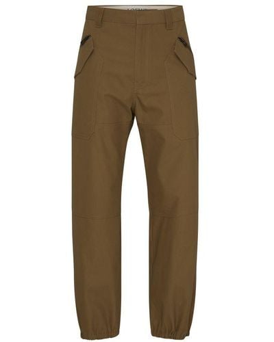 Loewe Cargo Trousers - Green