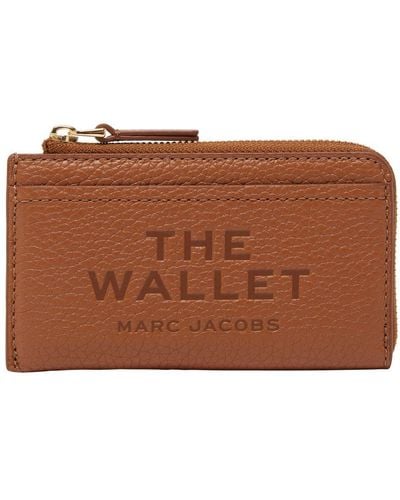 Marc Jacobs The Top Zip Multi Wallet - Brown