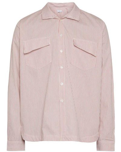 Rhude Lauda Long Sleeve Shirt - Pink