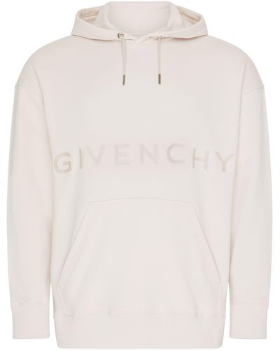 Givenchy Sweatshirt à capuche 4G - Blanc
