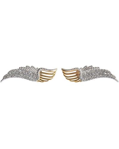 Zadig & Voltaire Rock Over Earrings - Metallic