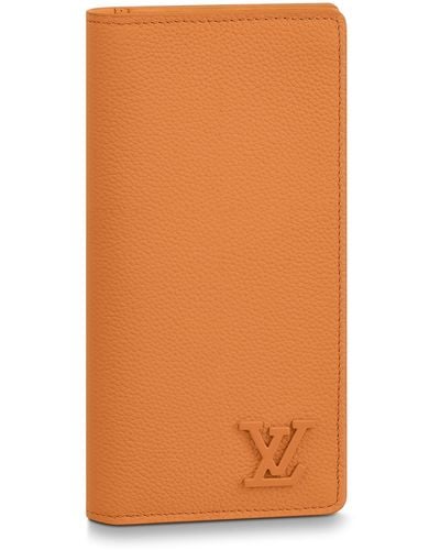 Louis Vuitton Portefeuille Brazza - Orange