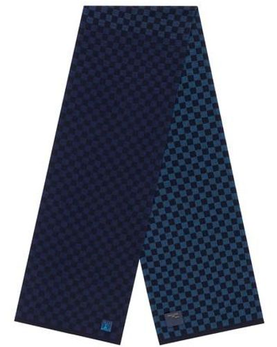 Louis Vuitton Petit Damier Gradient Schal - Blau