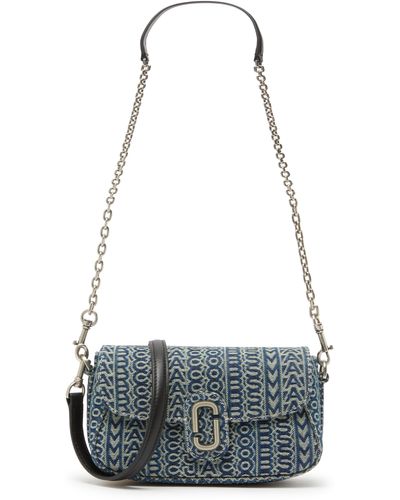 Marc Jacobs Schultertasche The Small Shoulder Bag - Grau