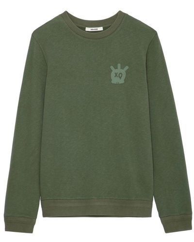 Zadig & Voltaire Stony Skull Sweatshirt - Green