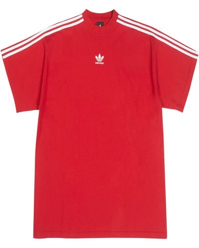 Balenciaga / Adidas - Oversized T-Shirt - Rot