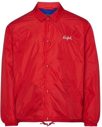 Polo Ralph Lauren Windbreaker Jacket - Red