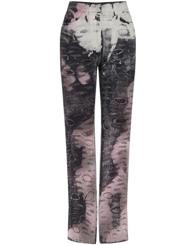 Givenchy Printed Pants - Grey