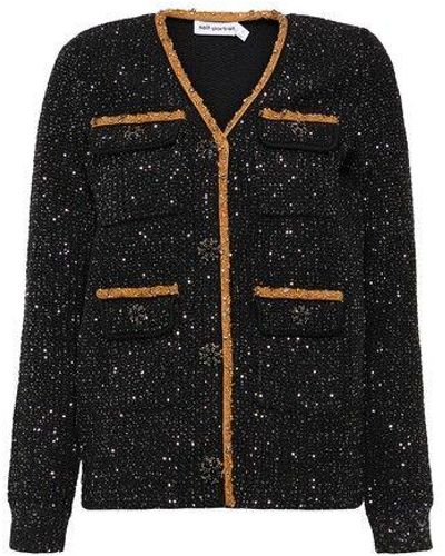 Black Self-Portrait Sweaters and knitwear for Women | Lyst