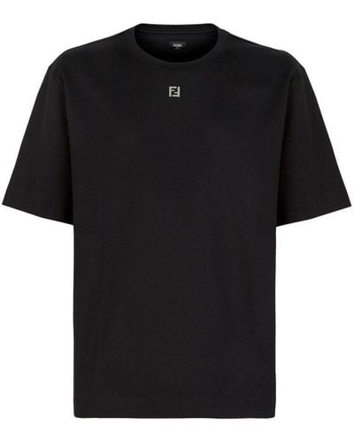 Fendi Oversized T-Shirt - Black