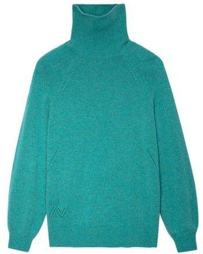Zadig & Voltaire Mory Cashmere Sweater - Blue