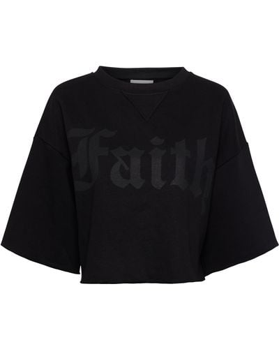 Faith Connexion Sweatshirt Faith court - Noir